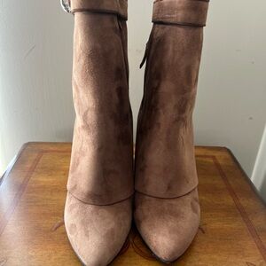 Givenchy Shark Brown Suede Women's Boots